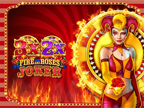 3x 2x Fire and Roses Joker